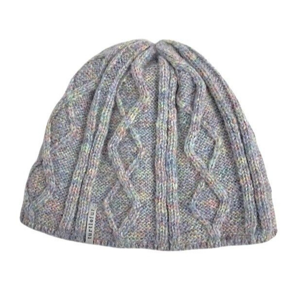 Turtle Fur Monica Beanie Womens One Size Acrylic Knit Yarn Comfort Plush Lined
